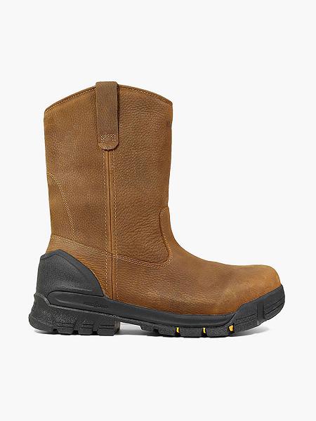 BOGS Boots Deutschland - Bedrock Wellington Arbeitsschuhe Herren Braun DE53892